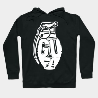 GUFA Grenade WHITE LG Hoodie